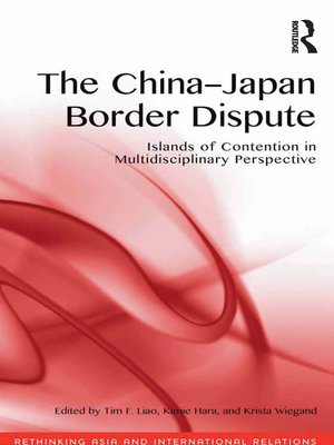 cover image of The China-Japan Border Dispute